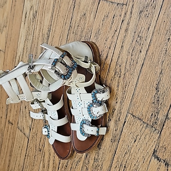 Zadig and Voltaire sandals all leather new in box - Picture 6 of 8
